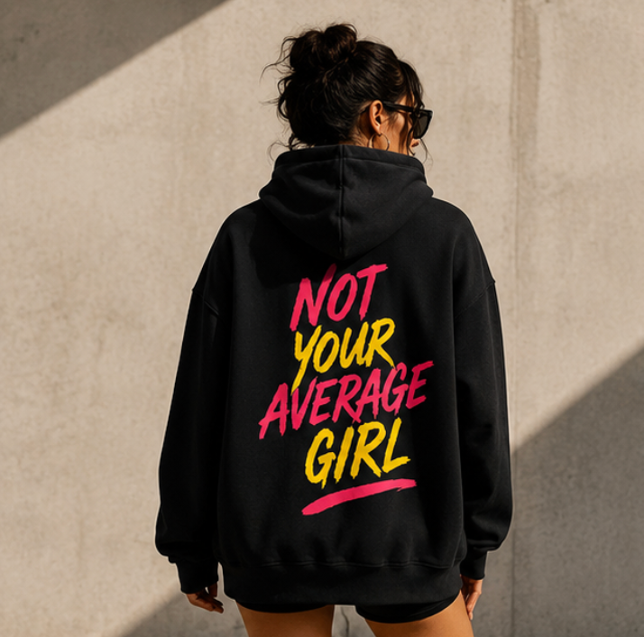 Hoolie Hoodie - Oversized Zware Stof Gebrushte Binnenkant HG-Logo School Sportschool